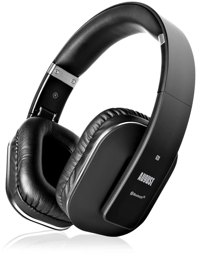Main image of EP650 Bluetooth Wireless Over-Ear Headphones with aptX Low Latency, NFC, Multipoint Pairing, Wired Option, Built-in Microphone - Black