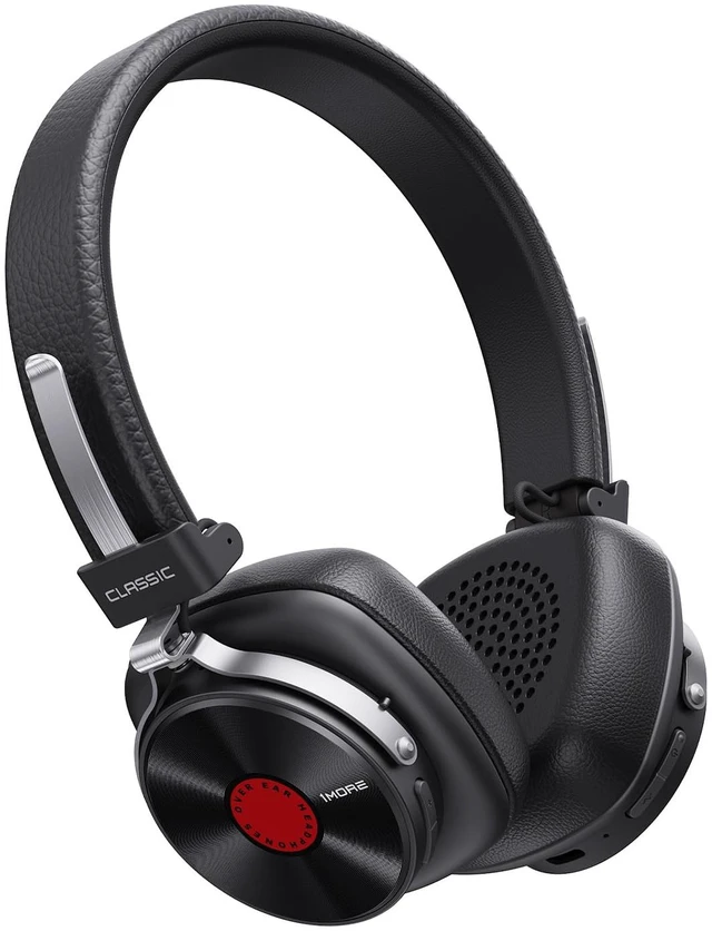 Main image of Classic HQ36 Wireless on-Ear Headphones, Hi-res Audio, Spatial Audio Retro Style, 60H Playtime, QuietMax Hybrid Noise Cancellation, LDAC, 40mm Driver, Comfort Fit, Bluetooth 6.0, EQs, APP