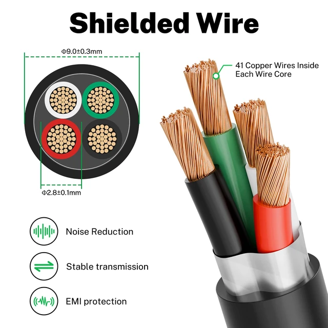 Alt view image 3 of 5 - 14/4 OFC Outdoor Speaker Wire, Direct Burial, 100 FT