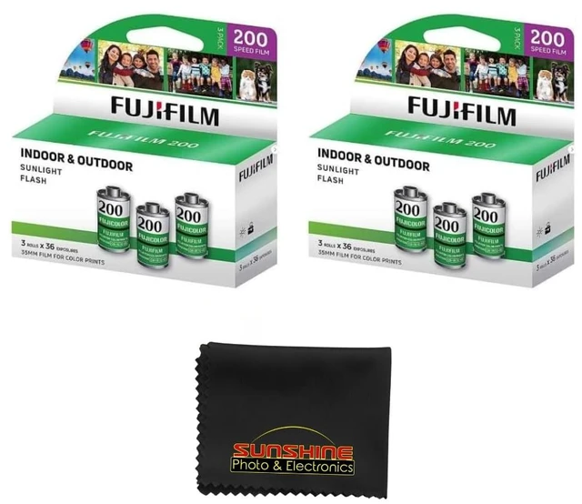 Main image of Fujicolor 200 Color Negative Film (Two 3-Packs (6 Rolls))