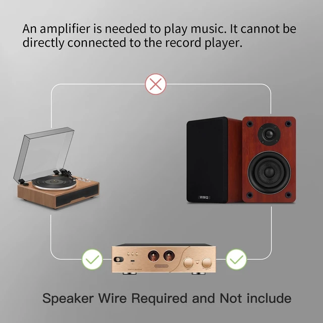 Alt view image 2 of 7 - 40W*2 Passive Bookshelf Speakers for Home Theater Surround Sound, Stereo, and Passive Near Field Monitor, 2-WayRequires a Receiver or Amplifier (Brown, Pair)
