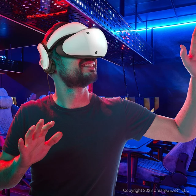 Alt view image 3 of 7 - Mantis Attachable VR Headphones: Compatible with PlayStation VR2, Adjustable Design, Connects Directly to PSVR, Hi-Fi Sound, Sleek Design/PS4/PS5