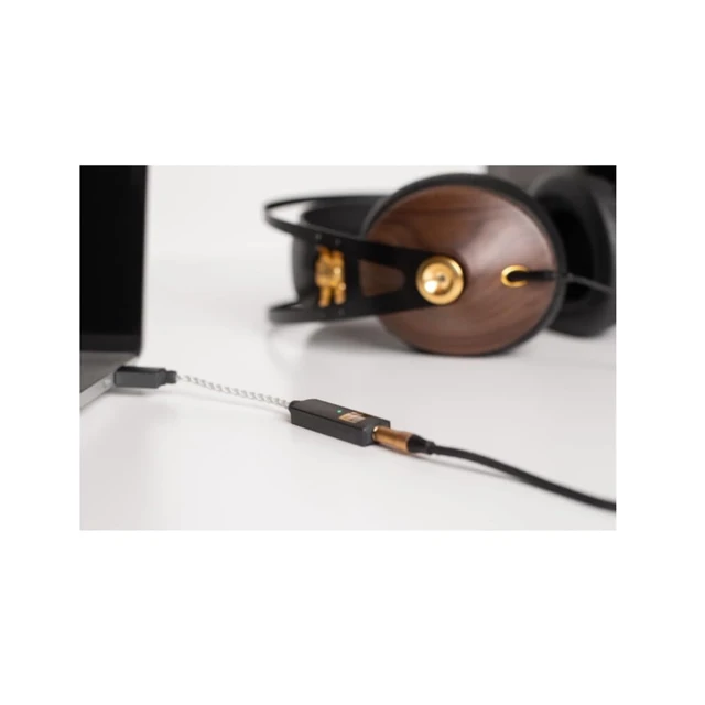 Alt view image 3 of 3 - GO Link - Portable DAC & Headphone Ampler-USB - C to 3.5mm Adapter Improve Sound from any Device - Gold-plated 3.5mm Headphone Socket Supports Hi-Resolution 32-bit/384kHz/DSD256/MQA
