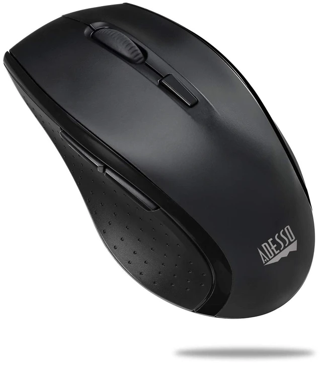 Alt view image 3 of 6 - WKB-1600CB TruForm Wireless Ergonomic Keyboard & Optical Mouse Combo Media, Split Design, Adjustable DPI, 24 GHz RF Technology, Multimedia Hotkeys