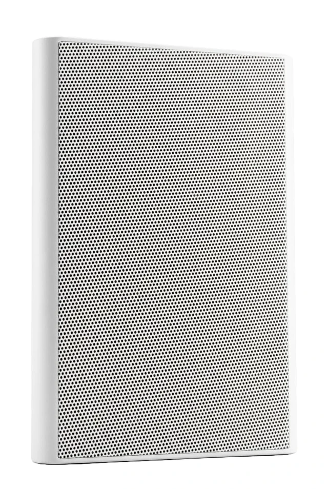 Alt view image 2 of 7 - 5.25" 240W Ultra-Slim Home Theater Wall Speakers (A Pair, White) - Wall-Mountable Design with Crisp Clear Sound and Durable Construction for Immersive Home Entertainment