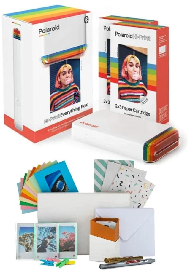 Main image of Originals Hi-Print Photo Printer Bundle | 2-Pack, Cartridge, Film Kit, Acrylic Frames, Hanging Frames, (4 items)