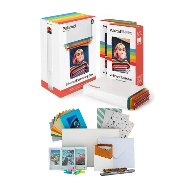 Alt view image 2 of 7 - Originals Hi-Print Photo Printer Bundle | 2-Pack, Cartridge, Film Kit, Acrylic Frames, Hanging Frames, (4 items)