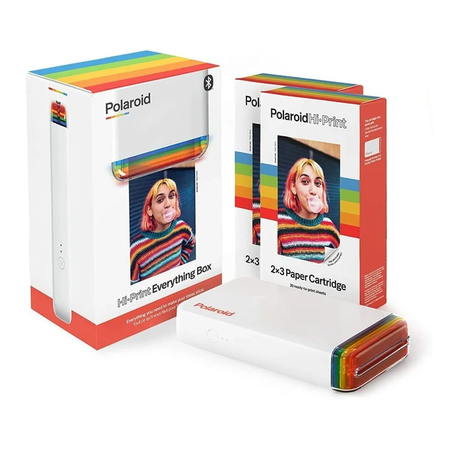Alt view image 3 of 7 - Originals Hi-Print Photo Printer Bundle | 2-Pack, Cartridge, Film Kit, Acrylic Frames, Hanging Frames, (4 items)