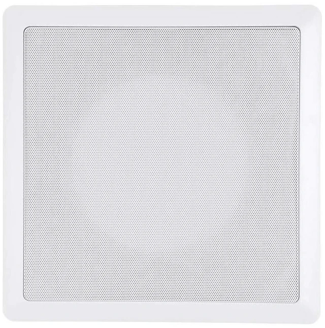 Alt view image 2 of 6 - Fiber In-Wall Speaker - 10 Inch, 300W Subwoofer, Easy Installation And Paintable Grill - Caliber Series