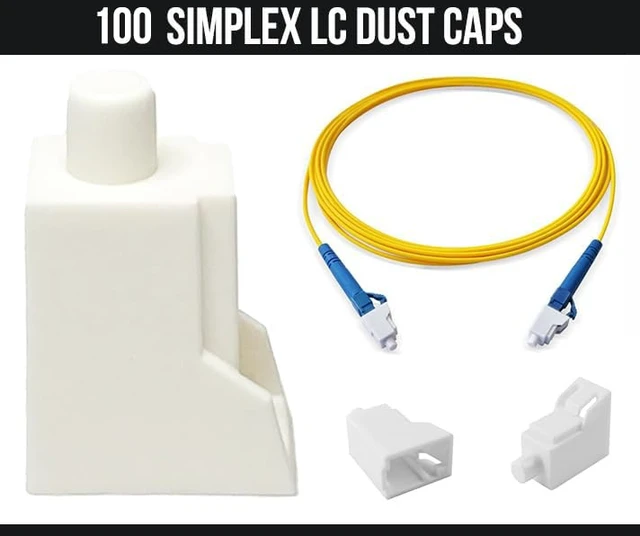 Alt view image 2 of 6 - LC Dust Cap Kit for Fiber Optic Connectors and Couplers (260 pcs.) (LC Dust Cap Kit)