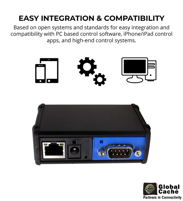 Alt view image 3 of 4 - IP2SL iTach TCP/IP to Serial Converter TCP/IP to RS232 Serial Control, Up to 8 Simultaneous Connections, On-Board Web Server Setup