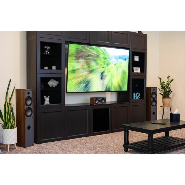 Alt view image 4 of 7 - Classic C40 Center Channel Speaker (Wood Grain)