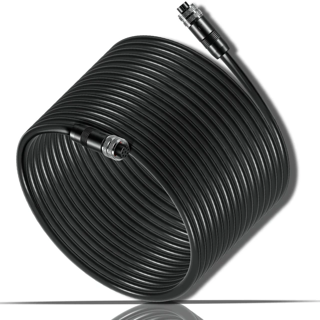 Main image of AS EC 30E 720073-4 Ethernet Cable 30 Feet Replace for Humminbird Black Fit for Helix, APEX, SOLIX and Onix Models