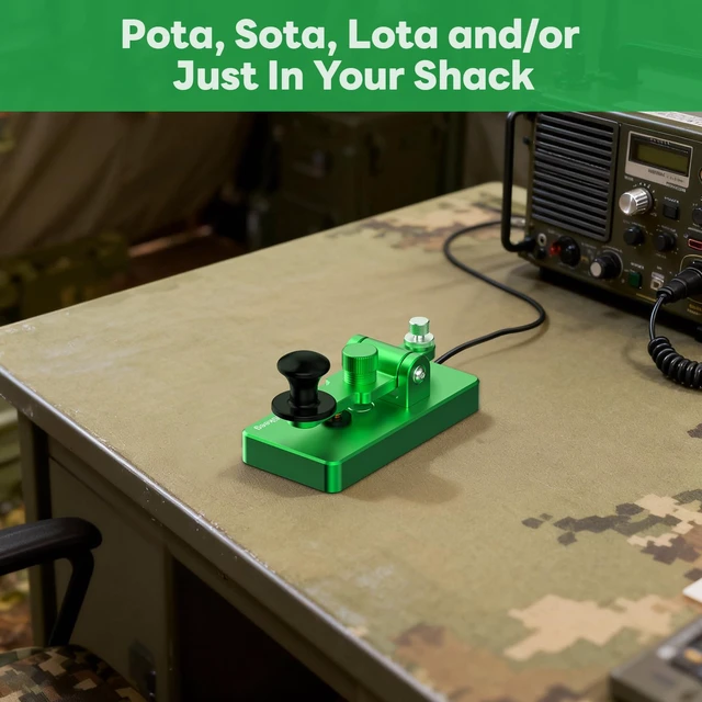 Alt view image 5 of 7 - Classical Morse Mini Code Key Morse Code
