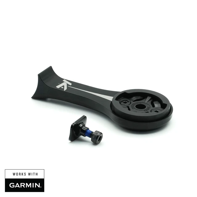 Alt view image 2 of 6 - Specialized Future Bicycle Computer Handlebar Mount, Garmin, Black Garmin Roval Cockpit Mount With Single-Bolt Installation, CNC Aluminum Construction, And Included Mounting Hardware