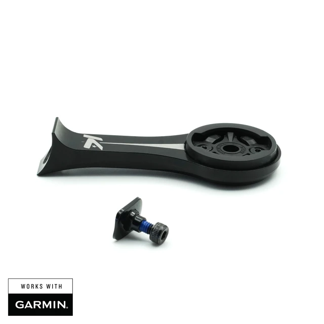 Alt view image 5 of 6 - Specialized Future Bicycle Computer Handlebar Mount, Garmin, Black Garmin Roval Cockpit Mount With Single-Bolt Installation, CNC Aluminum Construction, And Included Mounting Hardware