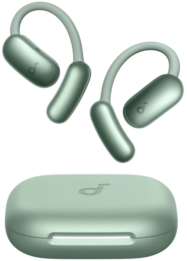 Main image of AeroFit 2 by Anker Open Ear Earbuds, AI Assistant Earbuds AI Assistant, Real-Time Translation, 4 Adjustable Positions, 42H Playtime, Rich Bass, Hi-Res, IP55, AI Clear Calls