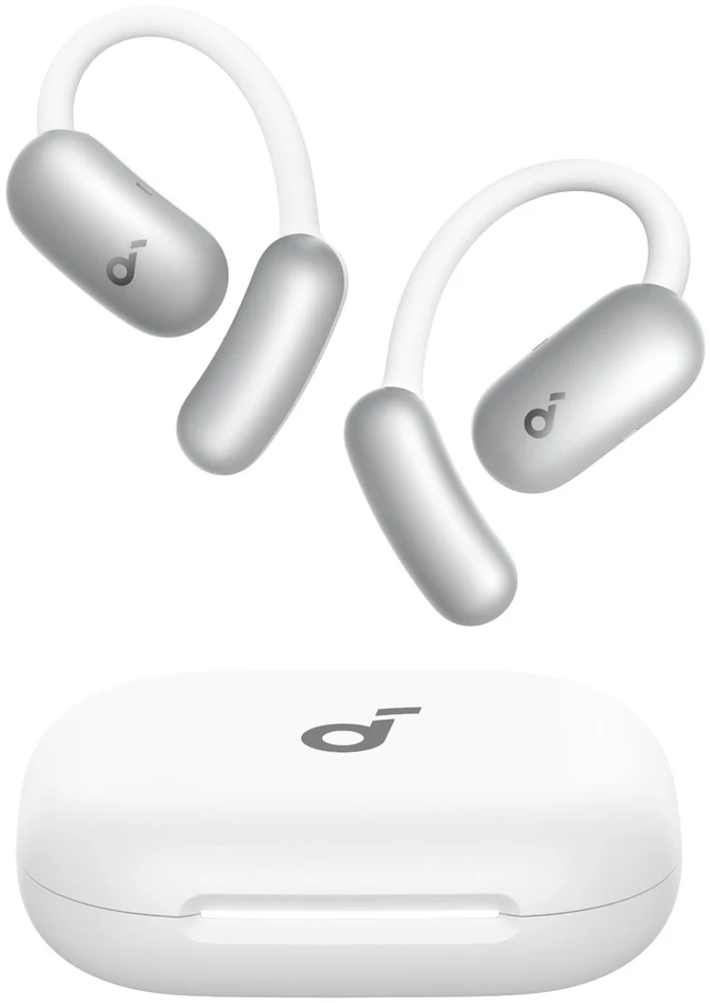 Main image of AeroFit 2 by Anker Open Ear Earbuds, AI Assistant Earbuds AI Assistant, Real-Time Translation, 4 Adjustable Positions, 42H Playtime, Rich Bass, Hi-Res, IP55, AI Clear Calls