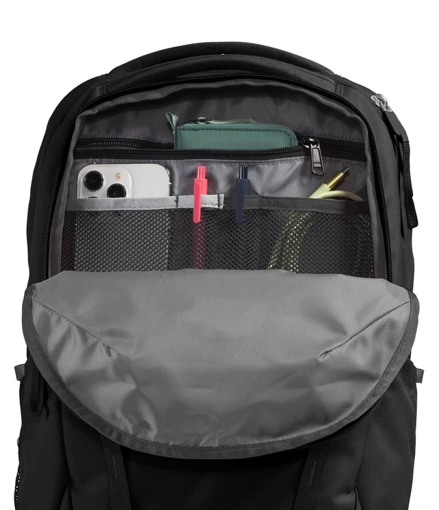 Alt view image 5 of 6 - Women's Vault Everyday Backpack, Blk-NPF, One Size Commuter Travel Bag, Water-Repellent, Spacious Main Compartment, Laptop Sleeve