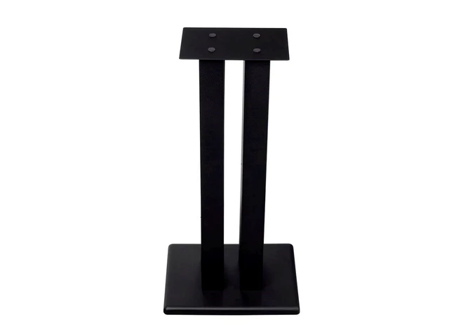 Alt view image 3 of 4 - Monolith Speaker Stands - Sturdy Construction, Rectangular Columns, Rectangular Columns, 32 Inch, Black