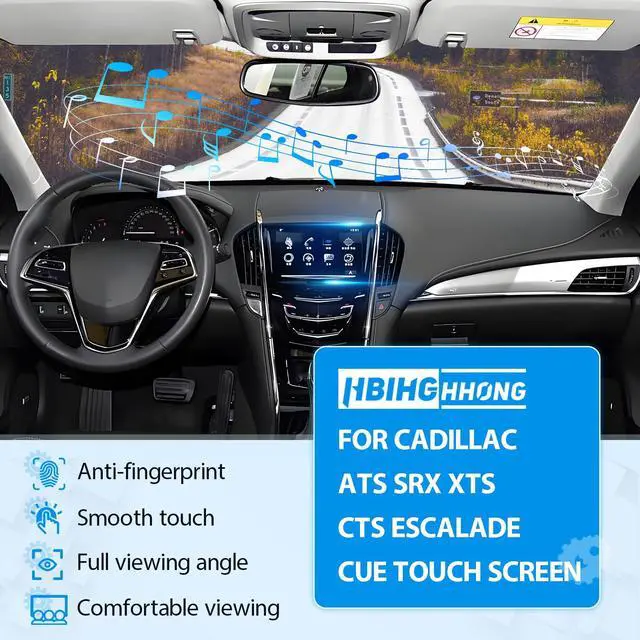 Alt view image 6 of 6 - for 2013 2014 2015 2016 2017 2018-2020 Cadillac ATS SRX XTS CTS Escalade CUE Screen Replacement Display Glass for Cadillac ATS SRX XTS CTS Escalade CUE Car Touch Screen Digitizer with Repair Tools