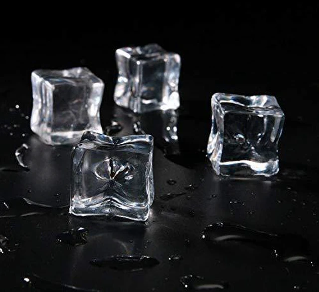 Alt view image 6 of 6 - Acrylic Ice Cube, 10 PCS Clear Fake Acrylic Ice Cubes Square Shape, 1.2 Inch Transparent Artificial Acrylic Plastic Ice Rocks for Photography Props Kitchen Decoration (1.2 Inch)