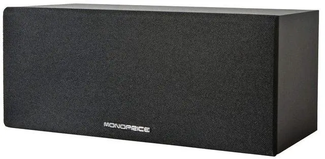 Main image of PREMIUM HOME THEATER CENTER CHANNEL SPEAKER_ BLACK