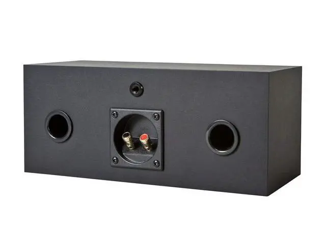 Alt view image 3 of 4 - PREMIUM HOME THEATER CENTER CHANNEL SPEAKER_ BLACK