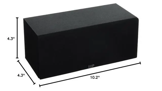 Alt view image 4 of 4 - PREMIUM HOME THEATER CENTER CHANNEL SPEAKER_ BLACK
