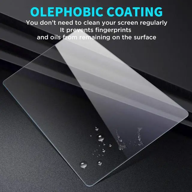 Alt view image 6 of 6 - Screen Protector for Mercedes EQE EQS 12.8" (2023-2025), Tempered Glass | 9H Tempered Glass, HD Clear, Anti-Scratch, Anti-Glare, Bubble-Free Protection for MBUX Touchscreen Display