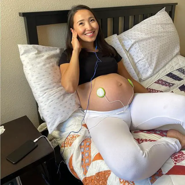 Alt view image 4 of 6 - Premium Award-Winning Baby Bump Headphones; #1 Pregnancy Speakers to Play Music, Sound and Talk to Your Baby, White