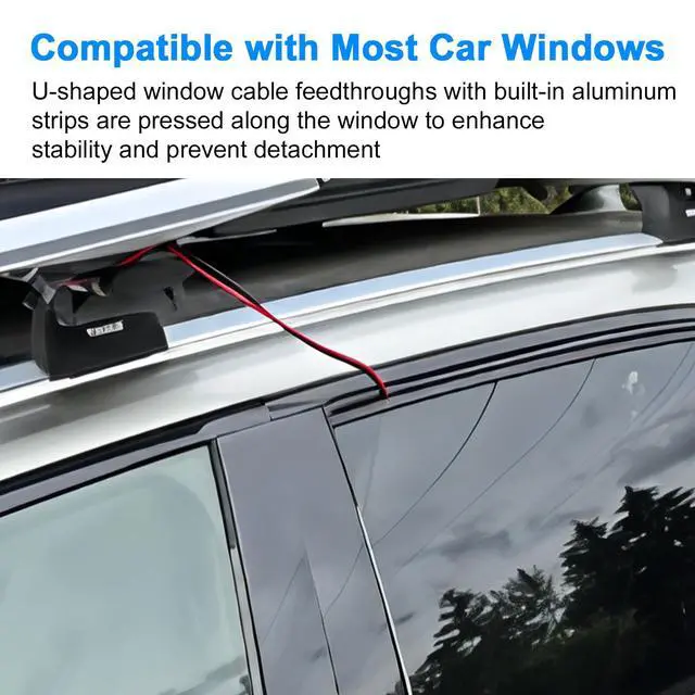 Alt view image 2 of 6 - Car Window Pass Through for Starlink Cord Protective Starlink Cord & Cable | Black
