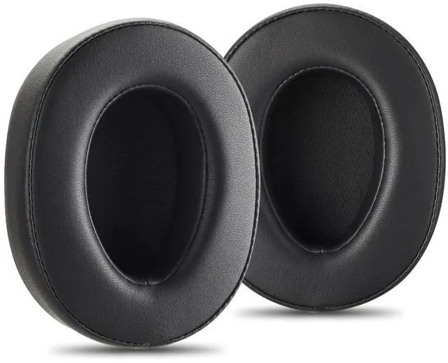 Main image of Premium Replacement WH-H900N Ear Pads/MDR-100ABN Ear Pads Cushions Compatible with Sony WH-900N and Sony MDR-100ABN Headphones (Black). Premium Protein Leather | High-Density Foam | Great Comfort