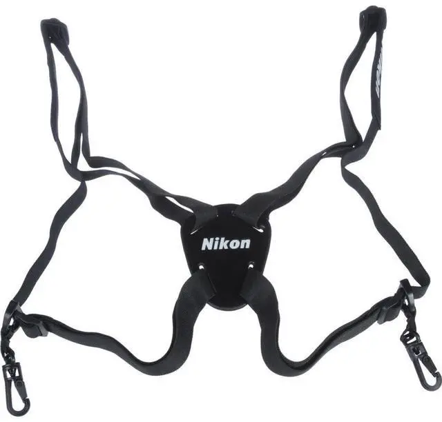 Main image of 6121 PROSTAFF Bino Harness,Black | Elastic shoulder strap system with quick-release connections for birdwatching, hiking and wildlife observation