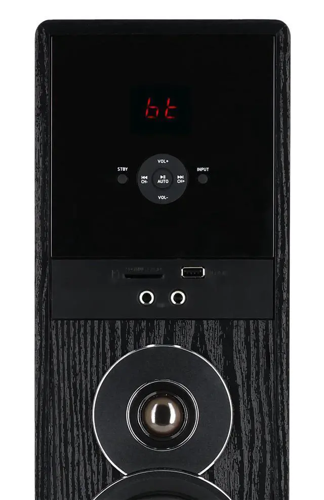 Alt view image 3 of 6 - RockvilIe TM80B Bluetooth Home Theater Tower Speaker System+(2) 8" Subwoofers!