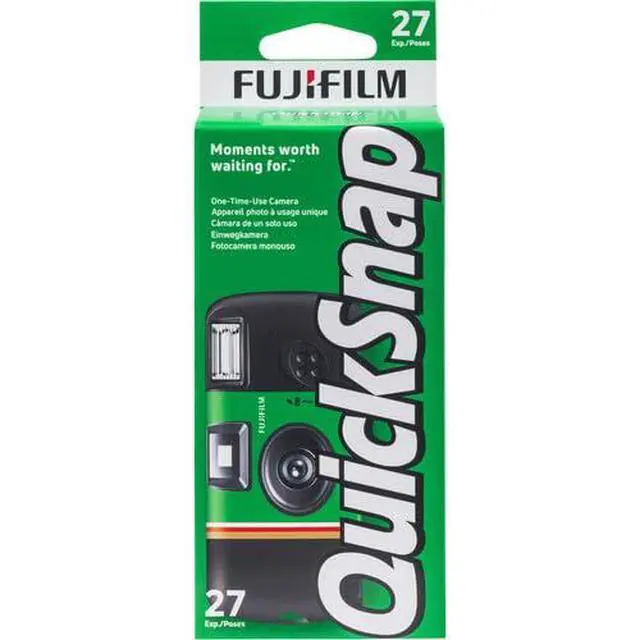 Alt view image 6 of 6 - QuickSnap Flash 400 Disposable Camera 10-Pack 27 Exposures Bundle | For Parties, Travel & Everyday Snapshots | Includes Cleaning Cloth