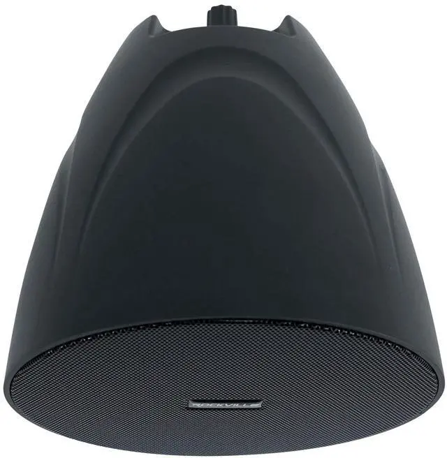 Alt view image 2 of 6 - PEN-525T Black 5.25" 70V Hanging Pendant Speaker, 3-Pack | 70V/100V Transformer Taps: 40W, 20W, 10W, 5W or 8 Ohm 60W RMS, Euroblock Terminals, Deep Bass, for Restaurants