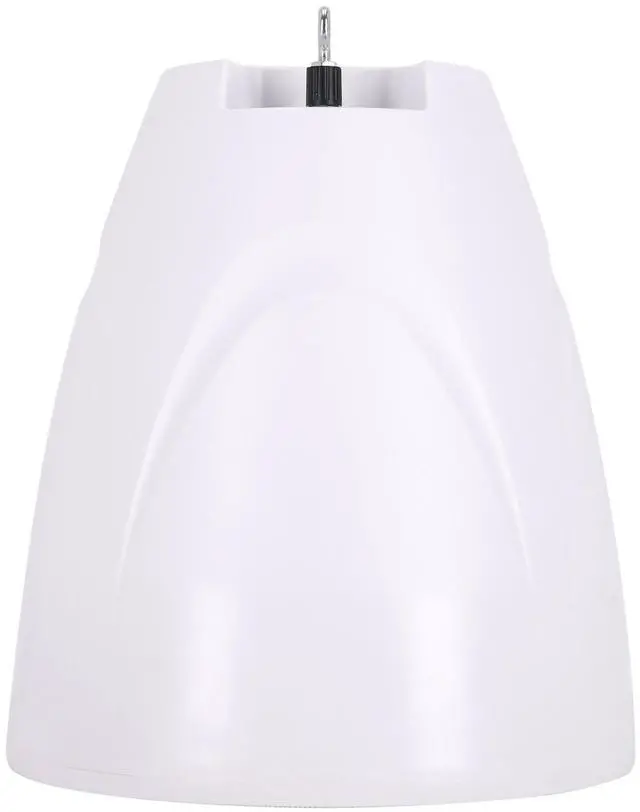 Alt view image 3 of 6 - PEN-80T White 8" 70V Hanging Pendant Speaker, 2-Pack | 70V/100V Transformer Taps: 40W, 20W, 10W, 5W or 8 Ohm 60W RMS, Euroblock Terminals, Deep Bass, for Restaurants
