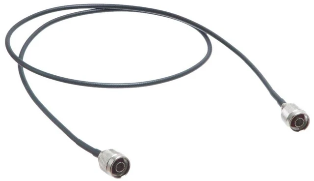 Alt view image 4 of 4 - 50 Foot N Male to N Male Times Microwave LMR 240 Ultraflex 50 Ohm Antenna Cable Assembled