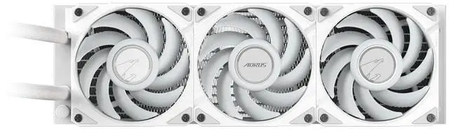 Alt view image 5 of 5 - AORUS WATERFORCE II 360 ICE AIO Liquid CPU Cooler- 3x120mm ARGB Fans, slide-in interlocking mechanism, DAISY-CHAIN, Intel LGA 1851 and AMD AM5 Compatible