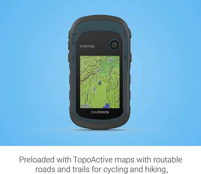 Alt view image 5 of 6 - eTrex 22x, Rugged Handheld GPS Navigator (010-02256-00) Bundle | For Hiking, Hunting & Outdoor Navigation | Includes Cleaning Kit