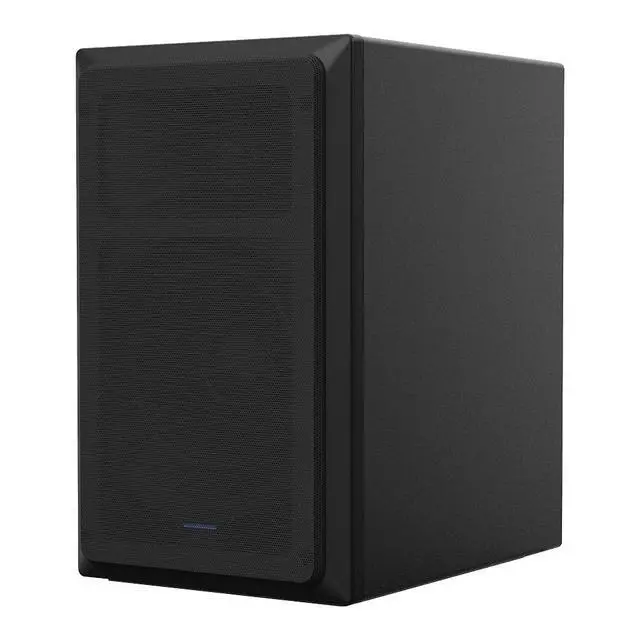 Alt view image 6 of 6 - Nero AB5 Powered Studio Monitor Speaker, 5.25 Inch Active Bookshelf Speaker, 100W RMS Class D Amplifier, DSP, XLR, Jack and RCA Inputs, Black, Single