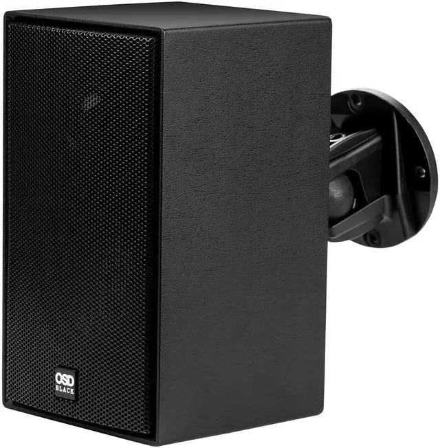 Alt view image 3 of 6 - Nero MODQ2 Bookshelf Monitor Speakers 100W, 3 Glass Fiber Mid/Woofer, 1 Silk Dome Tweeter for Home Theaters, Desks, Gaming (Black, Pair)