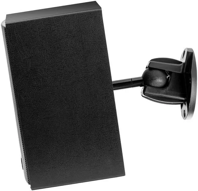 Alt view image 4 of 6 - Nero MODQ2 Bookshelf Monitor Speakers 100W, 3 Glass Fiber Mid/Woofer, 1 Silk Dome Tweeter for Home Theaters, Desks, Gaming (Black, Pair)