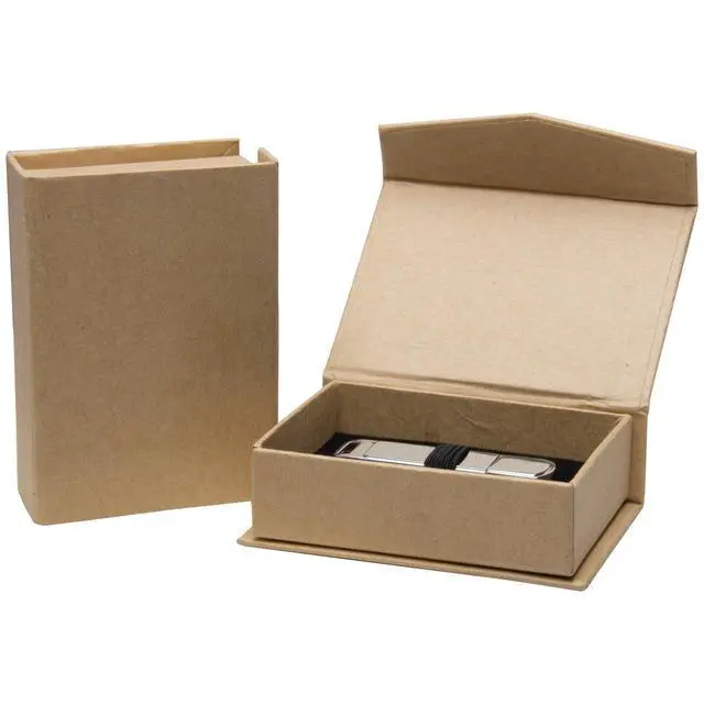 Alt view image 2 of 6 - Natural Kraft Paper Flash Drive Box - Pack of 50