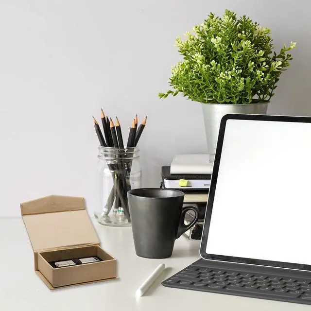 Alt view image 5 of 6 - Natural Kraft Paper Flash Drive Box - Pack of 50