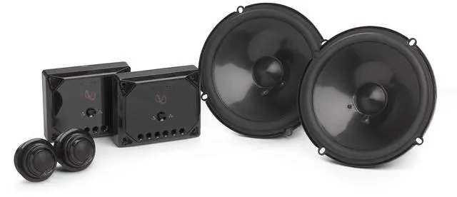 Alt view image 4 of 6 - REF607CF 6.5 in Component Pair with RKFR6 Fast Rings Bundle | Pair of REF607CF 6.5 in 2-way component speakers with RKFR6 Roadkill Fast Rings for 6 in and 6.5 in speakers