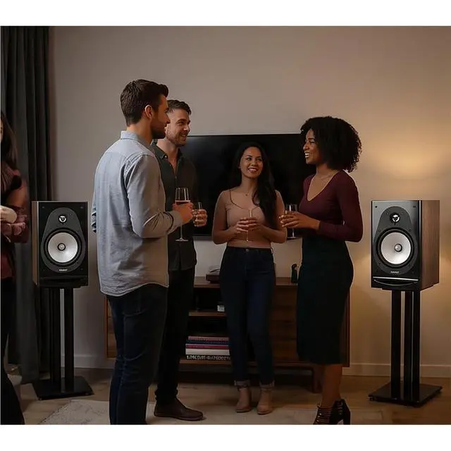 Alt view image 4 of 6 - CB-20 Bookshelf Speakers (Pair,Black)