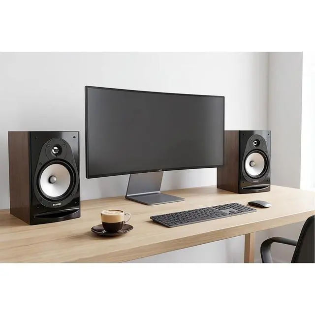 Alt view image 6 of 6 - CB-20 Bookshelf Speakers (Pair,Black)