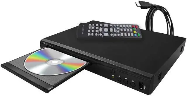 Main image of Compact HDMI Blu-ray Player with Remote Control | 6' HDMI Cable and Multi-Language Support | Bluray and dvd Players for TV | Supports Multiple Disc Formats and Dolby Surround Sound